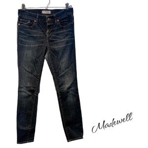 Madewell “Skinny Skinny” Dark Wash Jeans. Size 2
